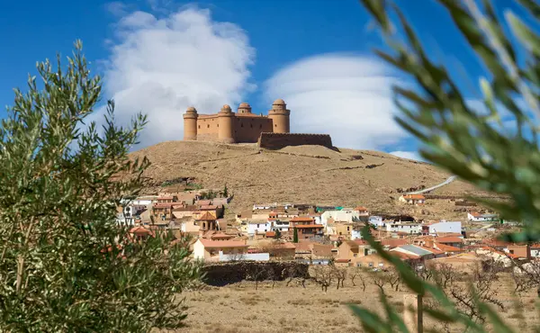 Medieaval Village Castle Calahorrar Ind Andlusia Spain — Stock Photo, Image