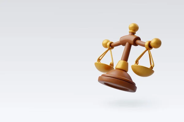 Vector Equilíbrio Justiça Escalas Lei Justiça Conceito Lei — Vetor de Stock