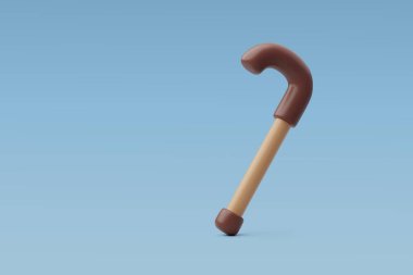 3d Vektör Personeli, Yürüme Çubuğu, Tıbbi Malzemeler, Yaşlılar İçin Ekipman. 