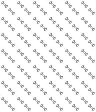 Siyah ve beyaz, daireleri olan pürüzsüz bir desen..