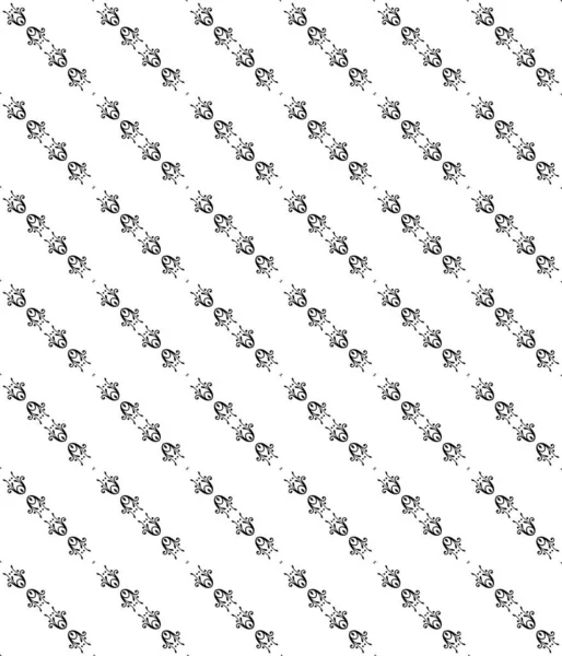 Padrão Sem Costura Simples Preto Branco Com Círculos — Fotografia de Stock