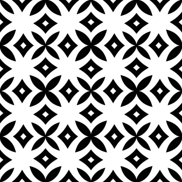 Zwart Wit Modern Abstract Geometrisch Patroon — Stockfoto