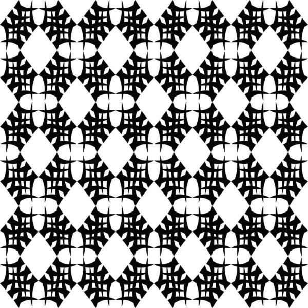 Patrón Sin Costuras Con Formas Geométricas Abstractas Ilustración —  Fotos de Stock