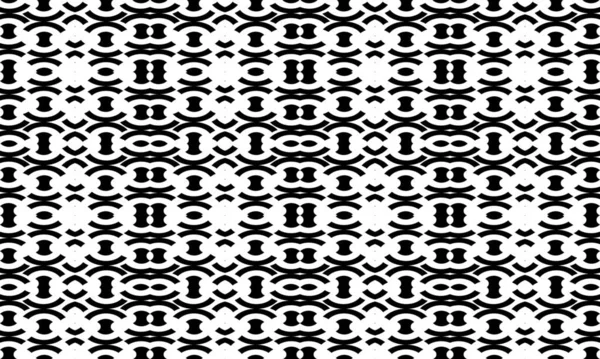 Nahtlose Muster Mit Abstrakten Geometrischen Formen Illustration — Stockfoto