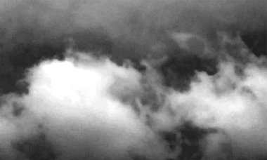 sis veya duman izole özel efekt yerde. Beyaz yoğunluğunun, sis veya smog arka plan