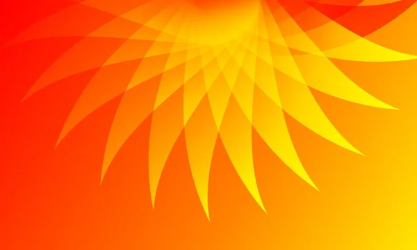 Абстрактные Ярко Оранжевые Желтые Цвета Векторная Миграция — стоковое фото