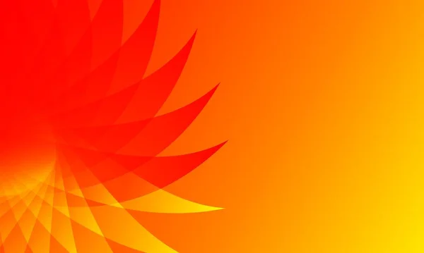 Abstrakte Leuchtend Orange Gelbe Farben Hintergrund Vektorillustration — Stockfoto