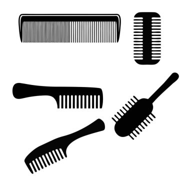 Tarama simgesi ayarlandı. Siyah siluet beyaz arkaplanda izole edildi. 