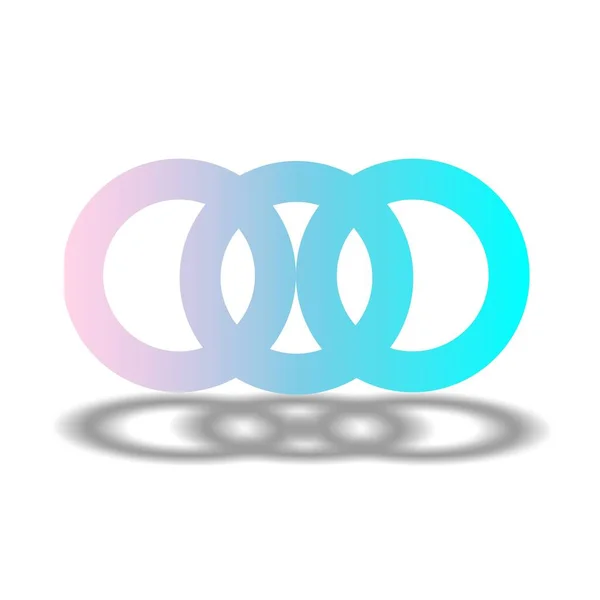 blue logo on white background.