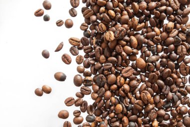 kavrulmuş kahve fasulye doku