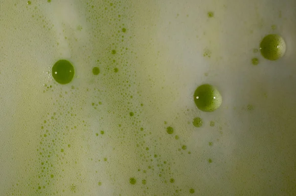 Arkaplan dokusu, sabun köpükleri, suda jöle, fırça.