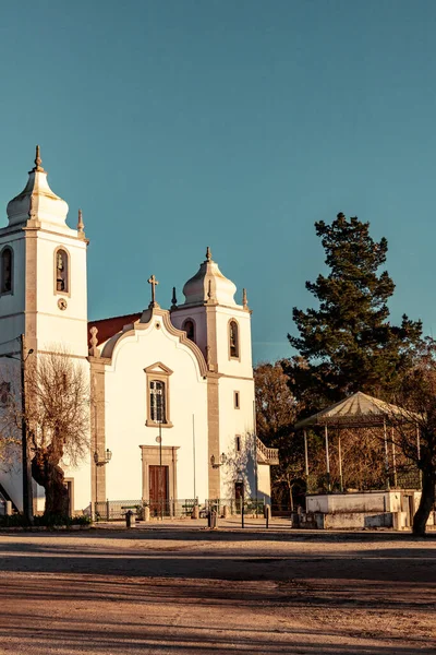 Außenansicht Der Kirche Carvalhal Portugal — Stockfoto