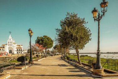 El Rocio Endülüs 'te bir hac ve at kasabası