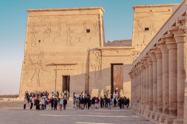 Mısır 'daki Agilkia adasında