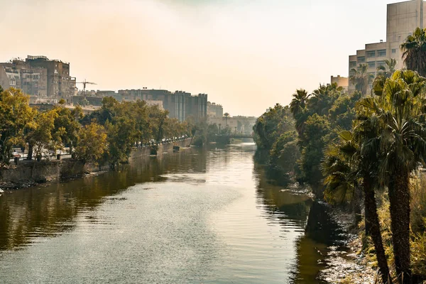 Paisaje Del Nilo Cairo — Foto de Stock