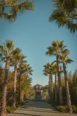 Portekiz 'deki Doğu Bahçesi Bacalhoa Buddha Cennet Parkı' nda manzara