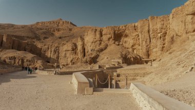 Krallar Vadisi 'nin manzarası