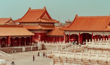 Yasak Şehir, Pekin 'deki Tian' anmen Meydanı 'nda bulunan UNESCO Dünya Mirası Alanıdır.