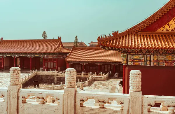 Yasak Şehir, Pekin 'deki Tian' anmen Meydanı 'nda bulunan UNESCO Dünya Mirası Alanıdır.