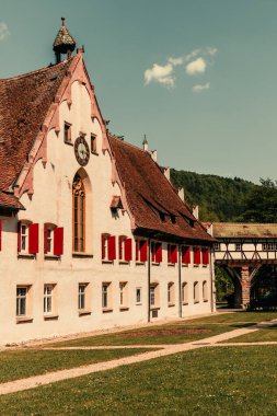 Blaubeuren Manastırı Güzel bir bahar gününde