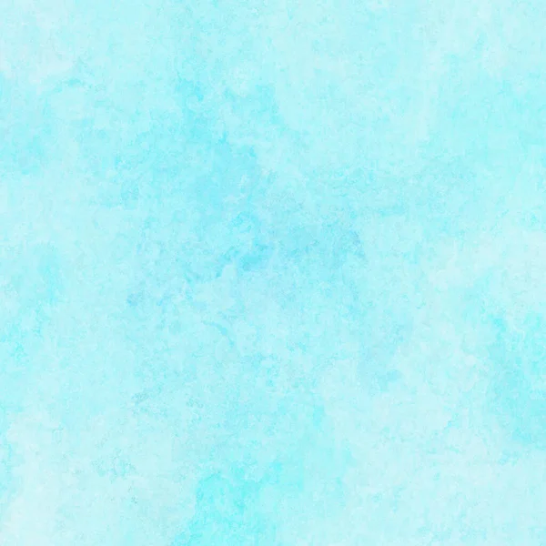 抽象的な水彩画のライトブルーの背景には 液体部品 水彩手描きブラシソフト水の形紙のデザインとアルコールインク夏のデザイン — ストック写真