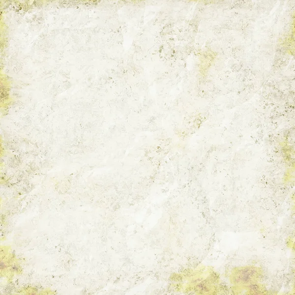 Elegant Lighter Paper Parchment Vignette Framed Brown Faint Drips Empty — Stock Photo, Image