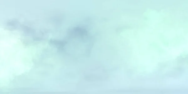 Пастельна Акварельна Картина Фоні Зеленого Блакитного Кольору Аквареллю Розфарбована Дитяча — стокове фото
