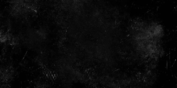 Abstrato Tons Cinza Escuro Monocromático Arranhões Poeira Texturizado Banner Vinheta — Fotografia de Stock