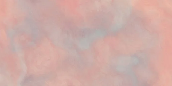 Жидкие Абстрактные Акварельные Пастельно Розовые Цвета Губкой Линией Формы Бумаги — стоковое фото