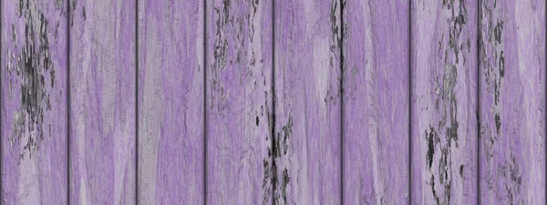 Schmutzige Weiche Violette Holzoberfläche Mit Zerkratzten Chaotischen Teilen Senkrechten Brettern — Stockfoto