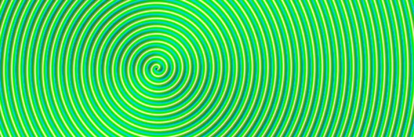 Яскрава Яка Рожево Зелена Ілюстрація Радіальному Смугастому Вихорі Психоделічна Технологія — стокове фото