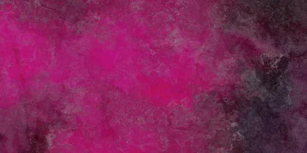 Grunge Gradiente Rosa Quente Velho Banner Fundo Com Sujo Derramado — Fotografia de Stock