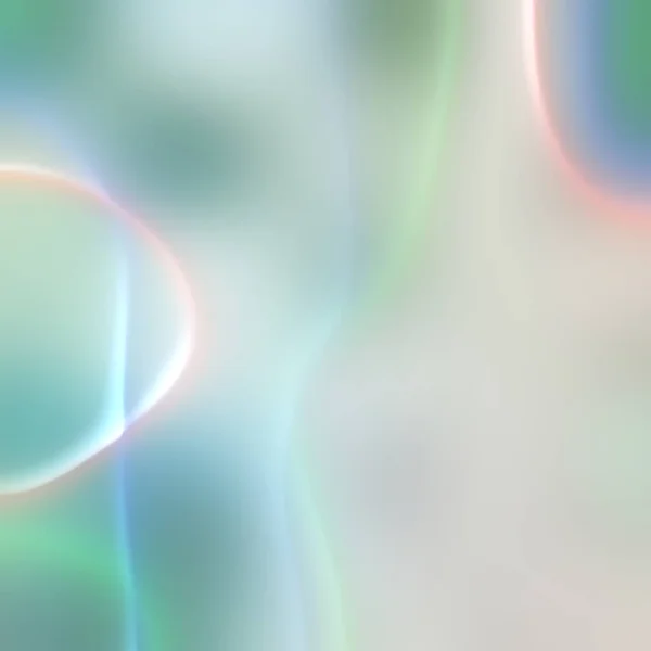 ハッピーカーブ光沢のある液体パステルカラー背景 グリーンイエローローズレッドピンクレインボーグラデーション背景 フロー ダイナミック デザイン パステル水光ネオン波渦巻きグラデーションメッシュ — ストック写真