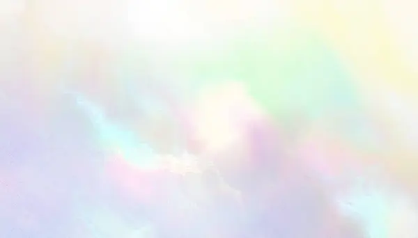 Акварель Розовая Сине Желто Зеленая Стиральная Покраска Светлым Блеском Центральной — стоковое фото