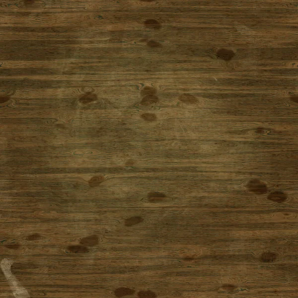 Brudna Brązowa Drewniana Powierzchnia Lub Winieta Porysowanymi Brudnymi Częściami Poziomych — Zdjęcie stockowe