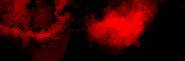 Abstrakt Mörk Bakgrund Med Röda Stänk Delar Apokalyptisk Scen Mörk — Stockfoto