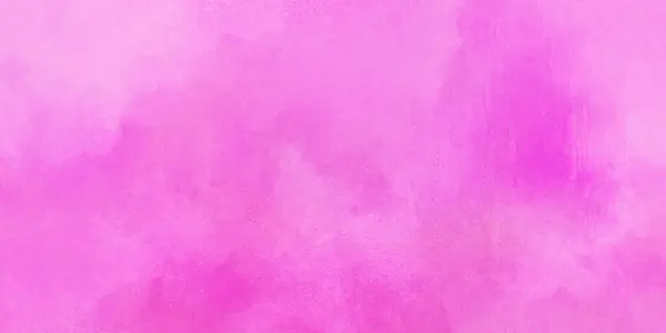 Pink Watercolor Background Painting Abstract Fringe Bleed Paint Drips Drops — Stock Photo, Image