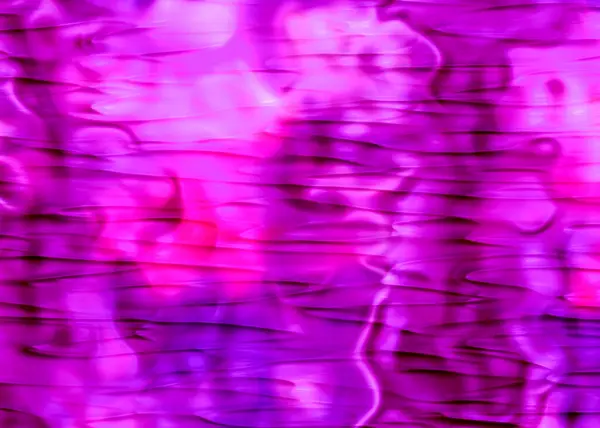 Astratto Rosa Violetto Brillante Linee Ondulate Parti Lucide Forme Liquide — Foto Stock