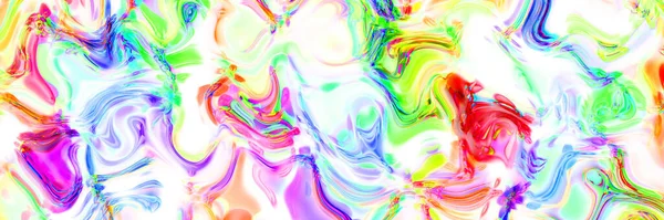 Psychedelic Curve Liquid Neon Colors Hintergrund Rainbow Gradient Hintergrund Strömungsdynamisches — Stockfoto