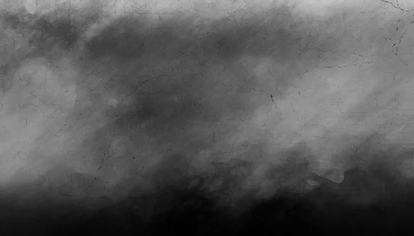 Grey Banner Monochrome Movement Wind Effect Grunge Stipple Distressed Splashes — Stock Photo, Image