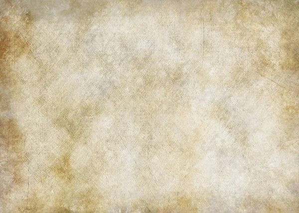 Grunge Kahverengi Eski Kağıt Parşömen Arkaplanı Kirli Baygın Mermer Lekeli — Stok fotoğraf