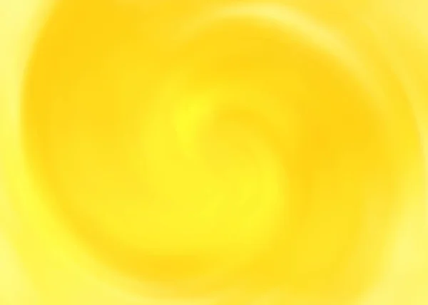 Abstrato Gradiente Amarelo Brilhante Redemoinho Espiral Formas Escova Aquarelle Pintado — Fotografia de Stock