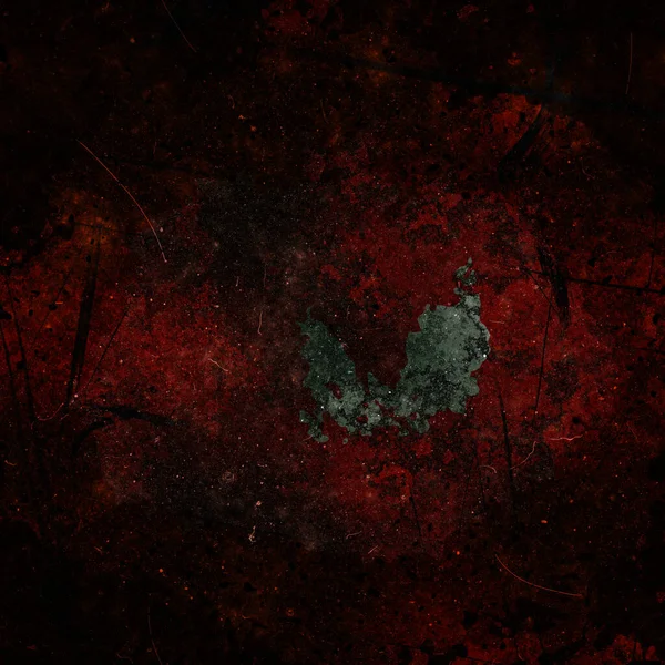 Σκούρο Μπορντό Κόκκινο Μαύρο Τρομακτικό Τόνους Γδαρμένο Πινέλο Εγκεφαλικά Επεισόδια — Φωτογραφία Αρχείου