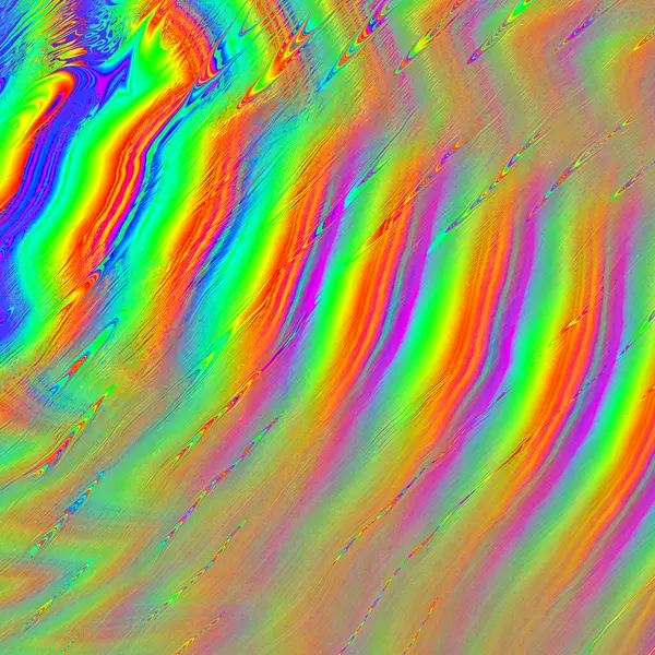Futuristic happy cyberpunk tv noise media error design in rainbow lines art, rave DJ techno aesthetic visual Abstract vivid website decoration brush strokes season watercolor art