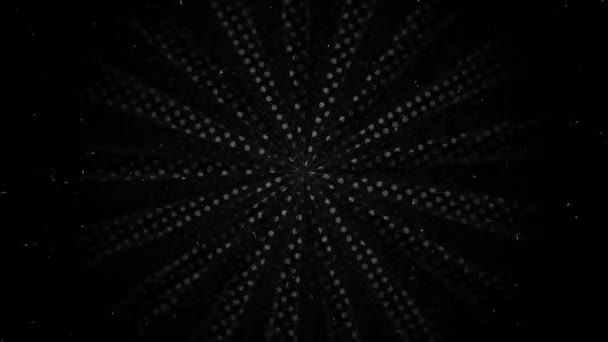 Gritty Rotation Dark Pop Art Vibes Cieniste Płótno Fakturą Brudem — Wideo stockowe