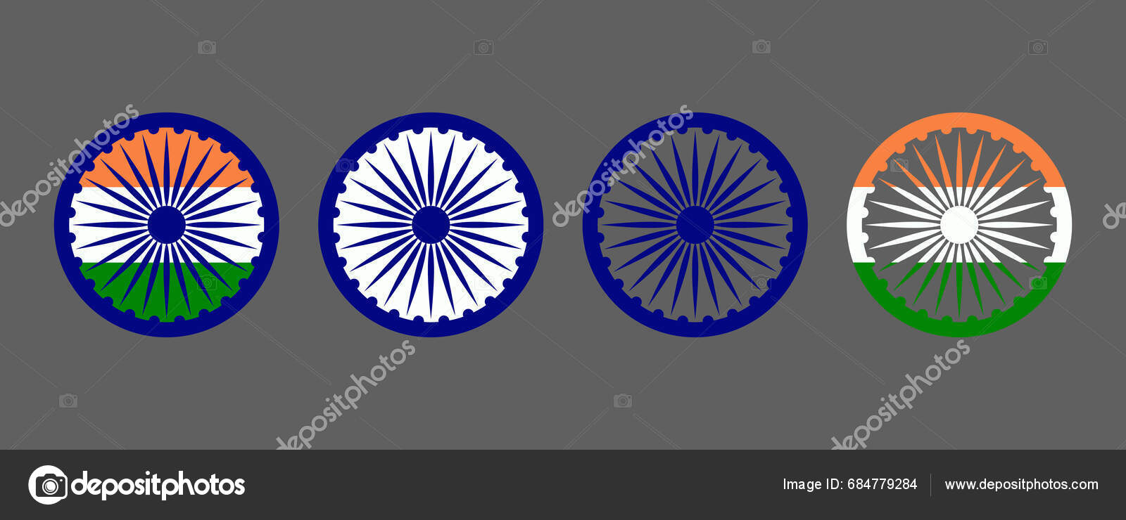 Ashoka Chakra Indian With Flags Vector Illustration Design Royalty Free  SVG, Cliparts, Vectors, and Stock Illustration. Image 129824475.