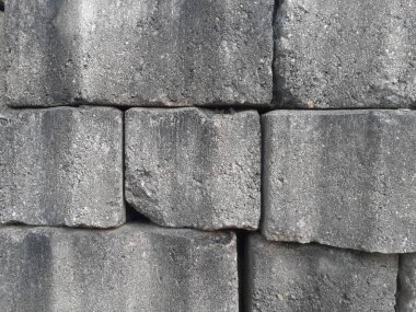 Gri blok beton arkaplan.