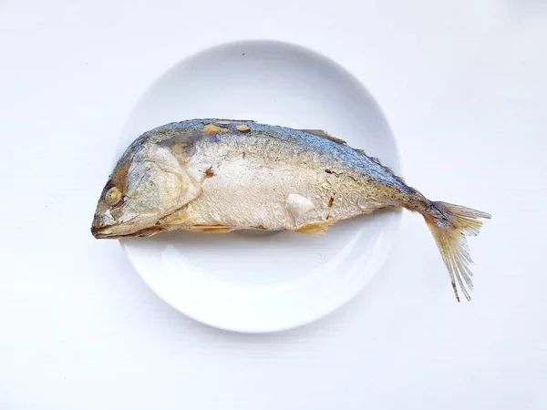 泰国菜 炸鲭鱼 — 图库照片