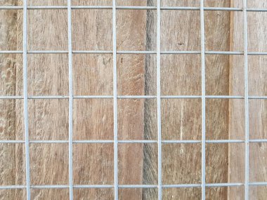 Ahşap kaplama arka plan, kahverengi kalaslar. Grunge Wood, üst manzara.