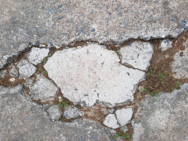 Çatlak beton arka plan.